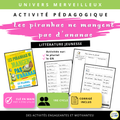 1er cycle du primaire-Trousse pédagogique «Les piranhas ne mangent pas d'ananas»