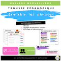 2e et 3e cycle du primaire-Trousse pédagogique «Enrichir les phrases»