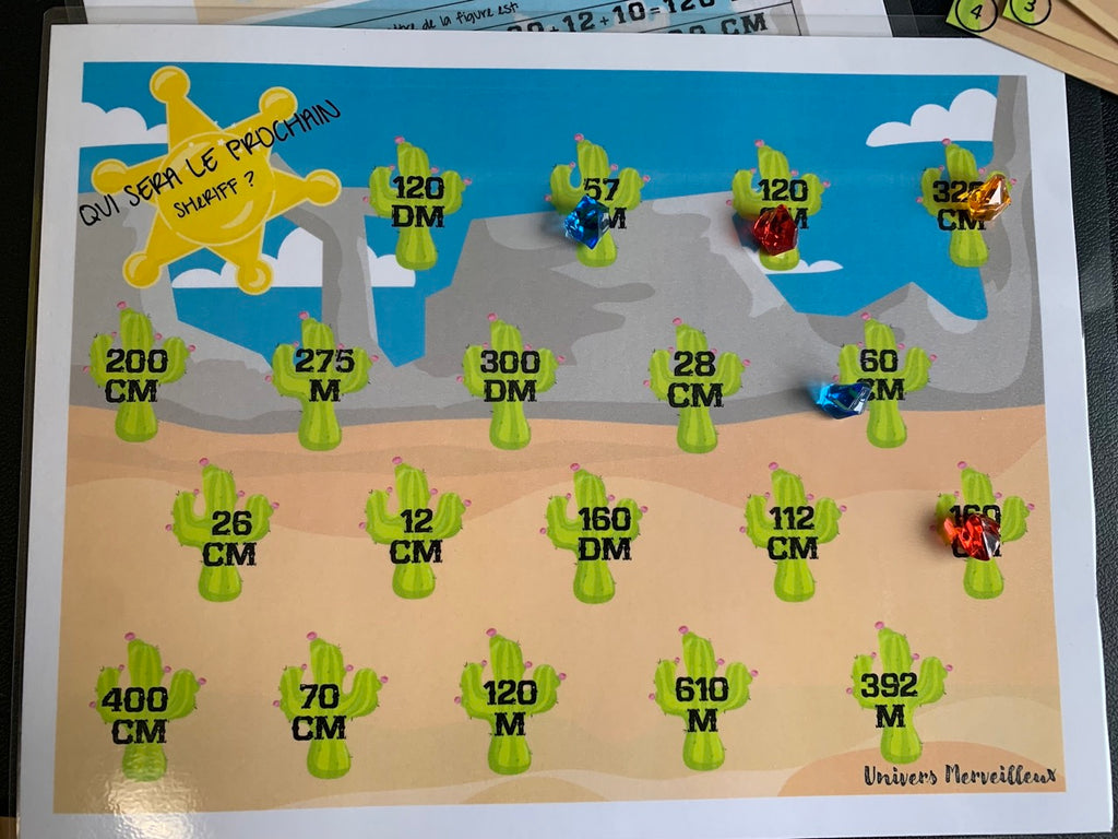 1er cycle du primaire-Jeu éducatif sur le périmètre