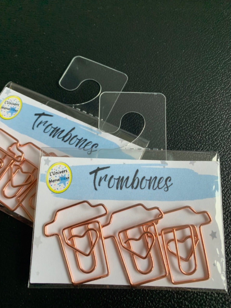 Accessoires à planificateur-TROMBONES CAFÉ