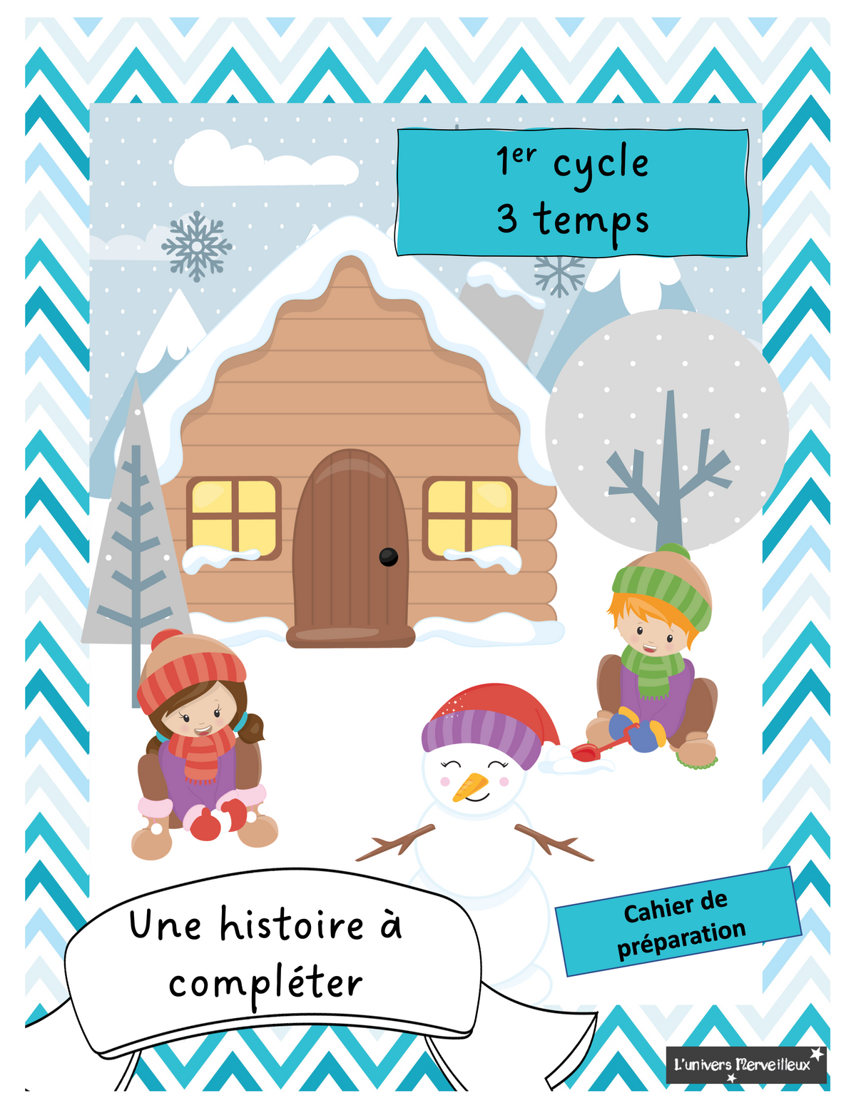 Nouveau! ENSEMBLE: 5 Histoires à compléter - 3 temps-1er cycle