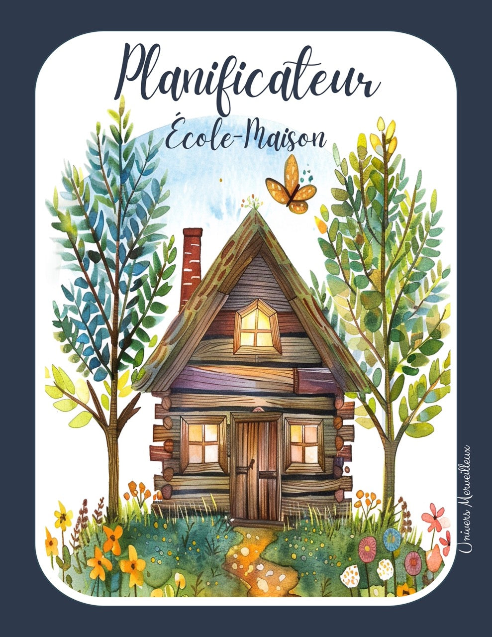 Planificateur en version PDF à imprimer à la maison